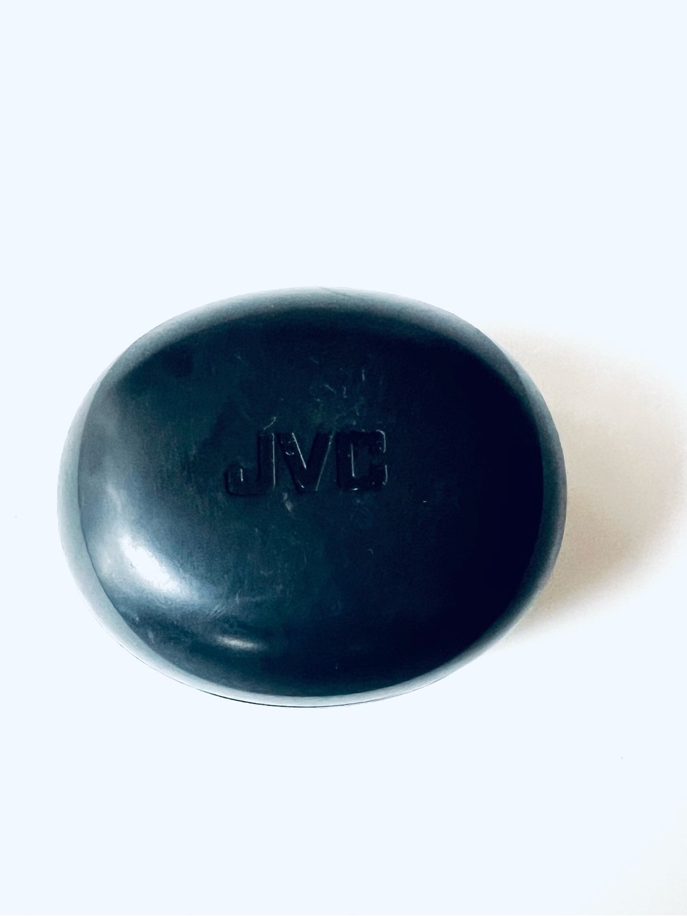 JVC Compact Black Earbud Charging Case